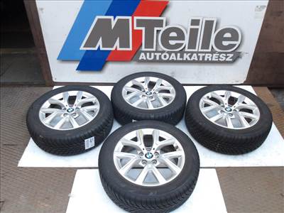 (ÁR/DB)[GYÁRI HASZNÁLT] BMW KERÉKSZETT "Y-spoke 574" + - BRIDGESTONE BLIZZAK LM 001('*') | 205/60R17 93H | DOT 3722 7.21MM | X1 F48+LCI / X2 F39 | (6,5Jx17 ET:39) | 36 11 6856076